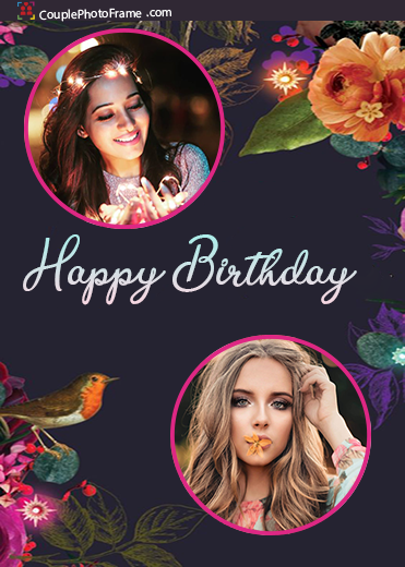 double-photo-frame-for-birthday-online-free-download