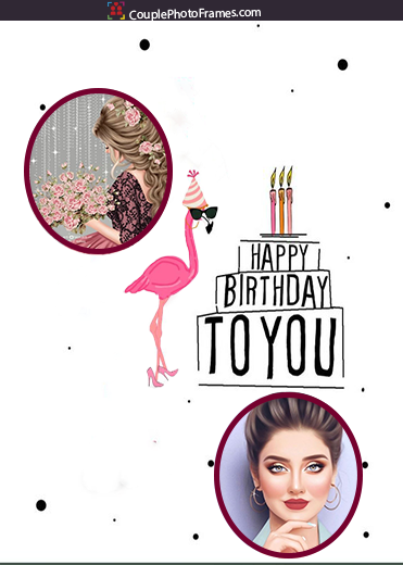 flamingo-birthday-card-photo-collage