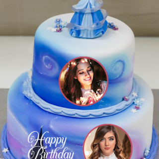 happy-birthday-cake-for-girl-with-dual-photo