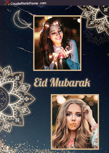 make-eid-mubarak-card-couple-photo-online