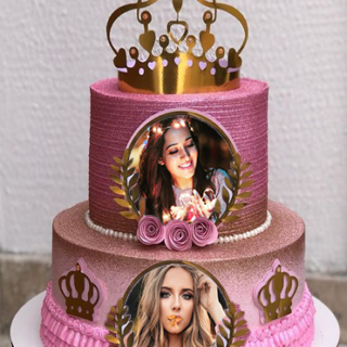 chic-princess-birthday-cake-with-dual-photo