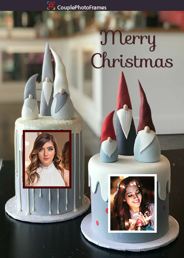 cute-santa-claus-christmas-cake-with-double-photo-edit