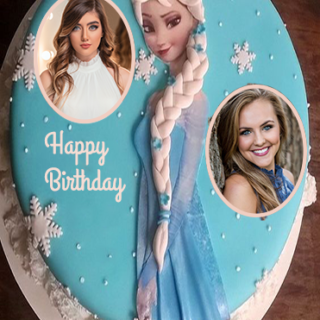 frozen-birthday-cake-photo-editor