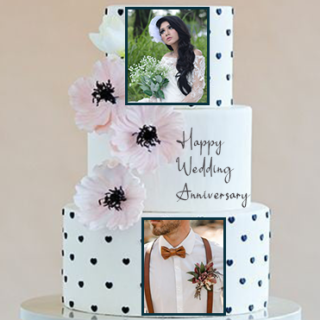 romantic-anniversary-cake-with-photo